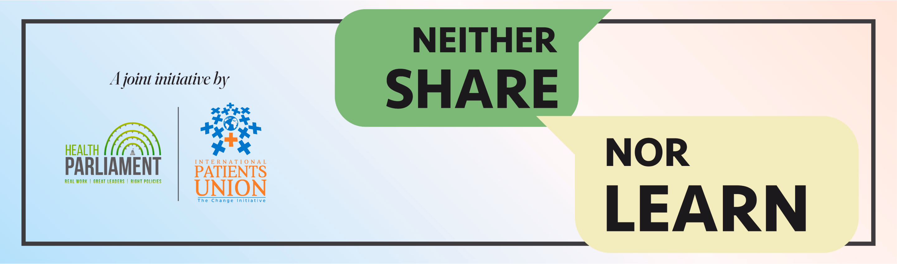Neither SHARE Nor LEARN