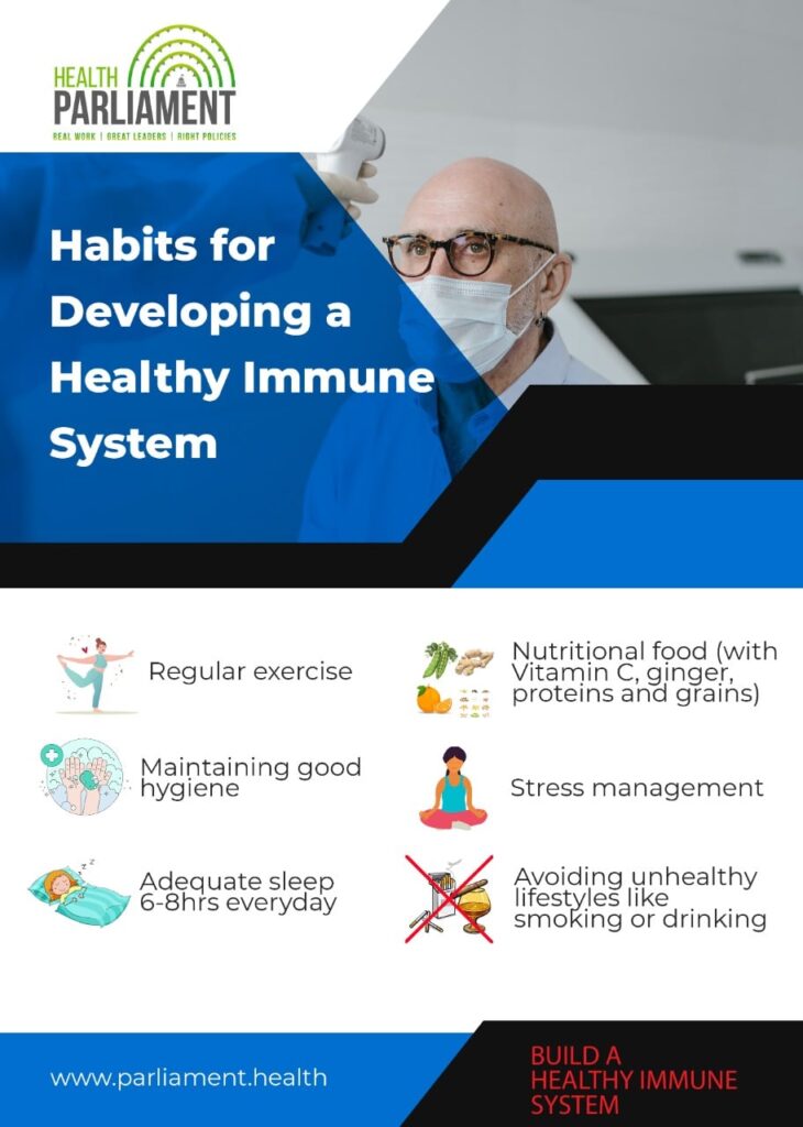 Habits For Developing Healthy Immune System