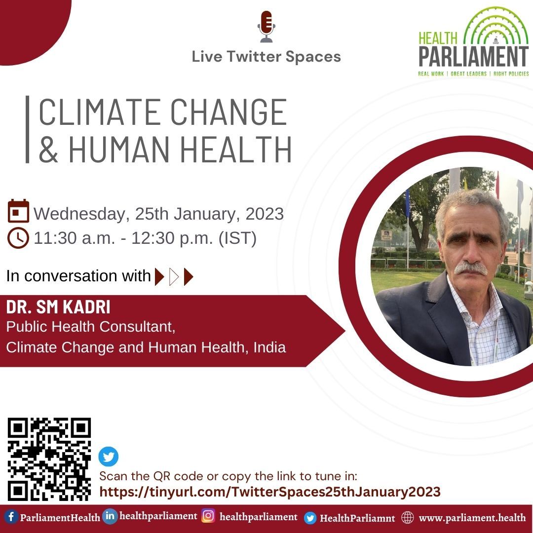 Climate Change and Human Health Flyer