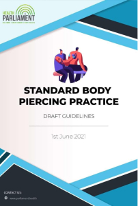 Standard Body Piercing Practice Draft Guideline