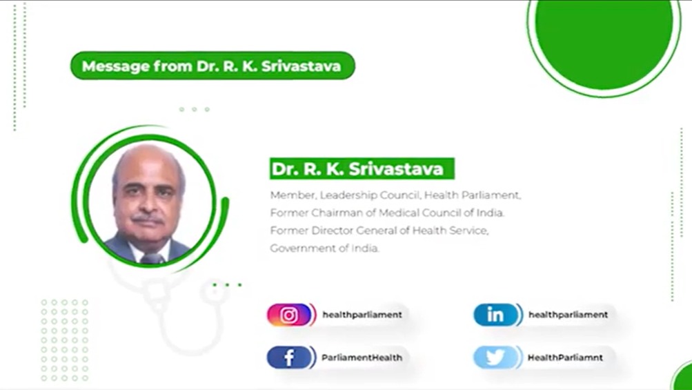 Dr. R. K Srivastava on Women’s Health Guideline