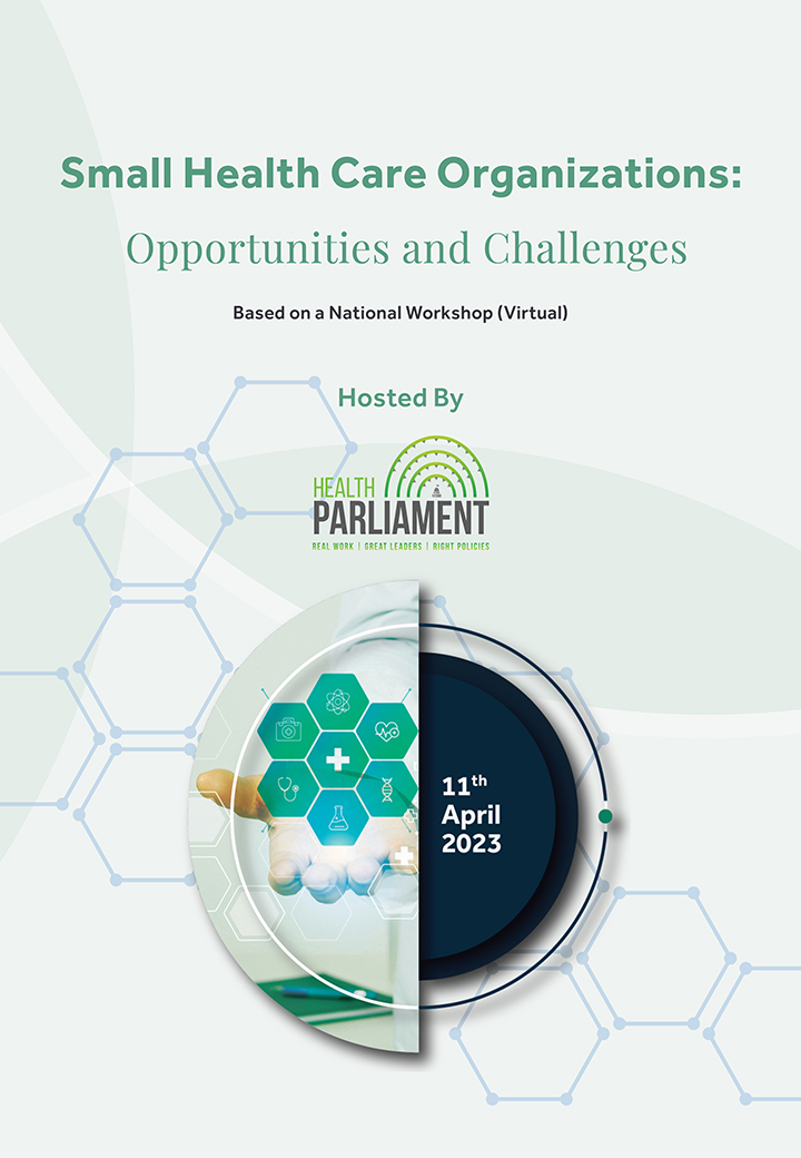 Small Health Care Organizations: Opportunities and Challenges