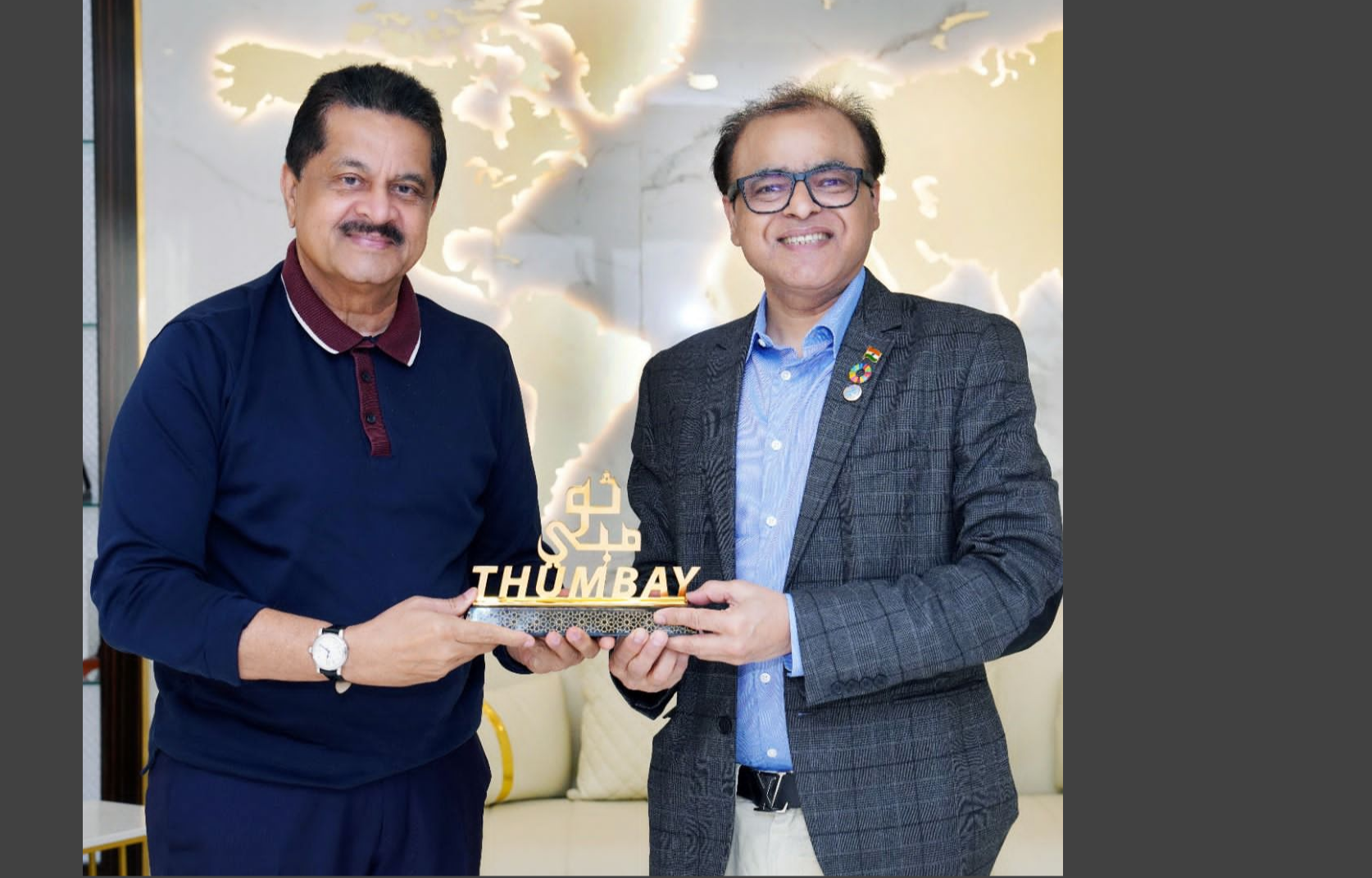 Interaction with Dr. Thumbay Moideen