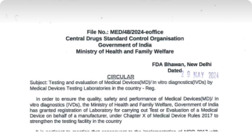 Testing and evaluation of MD IVDs by Medical Device Testing Laboratories
